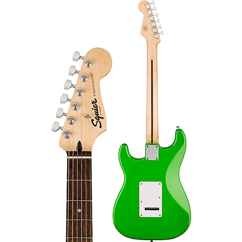 Squier Sonic Stratocaster HSS Laurel Fingerboard Electric Guitar Lime Green