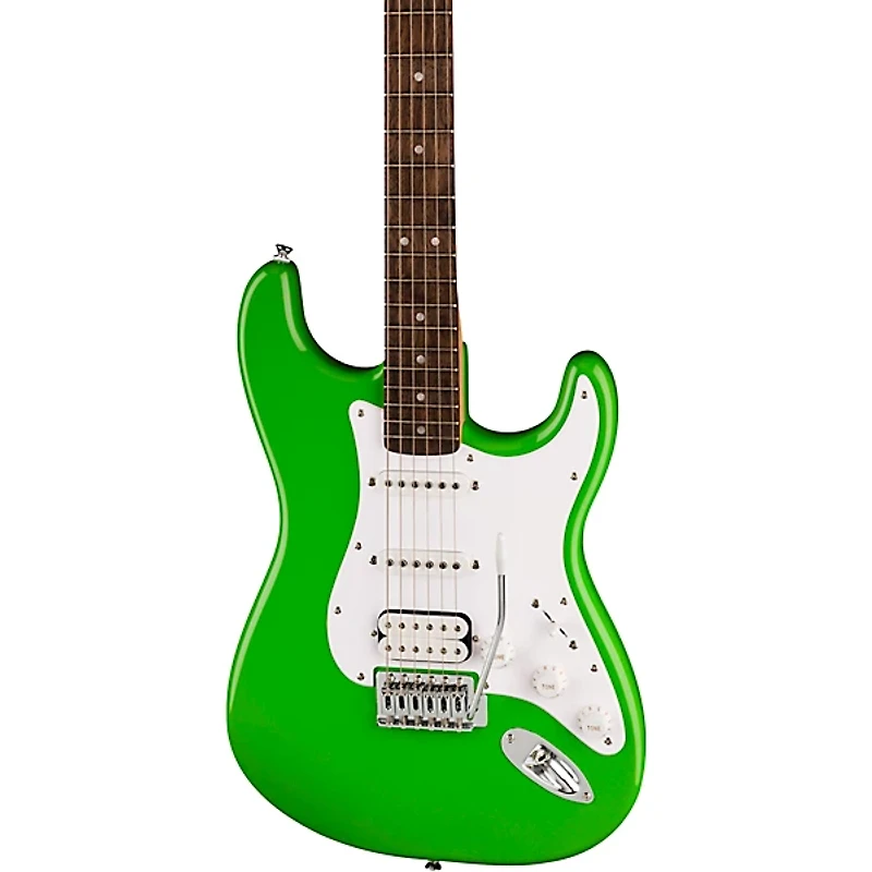 Squier Sonic Stratocaster HSS Laurel Fingerboard Electric Guitar Lime Green