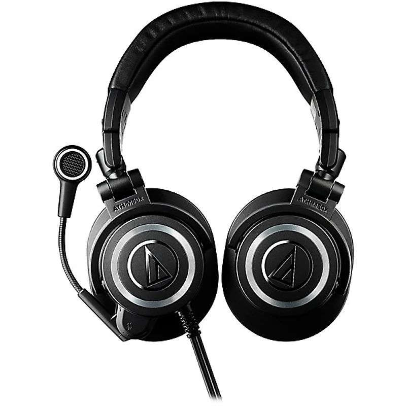 Audio-Technica ATH-M50xSTS StreamSet Professional Streaming Headset Black