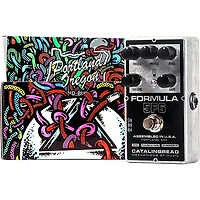 Catalinbread Formula 5F6 Tweed Bassman-style Overdrive Effects Pedal Black and Silver