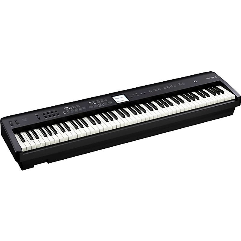 Roland FP-E50 Digital Piano With Matching Stand and Sustain Pedal Black