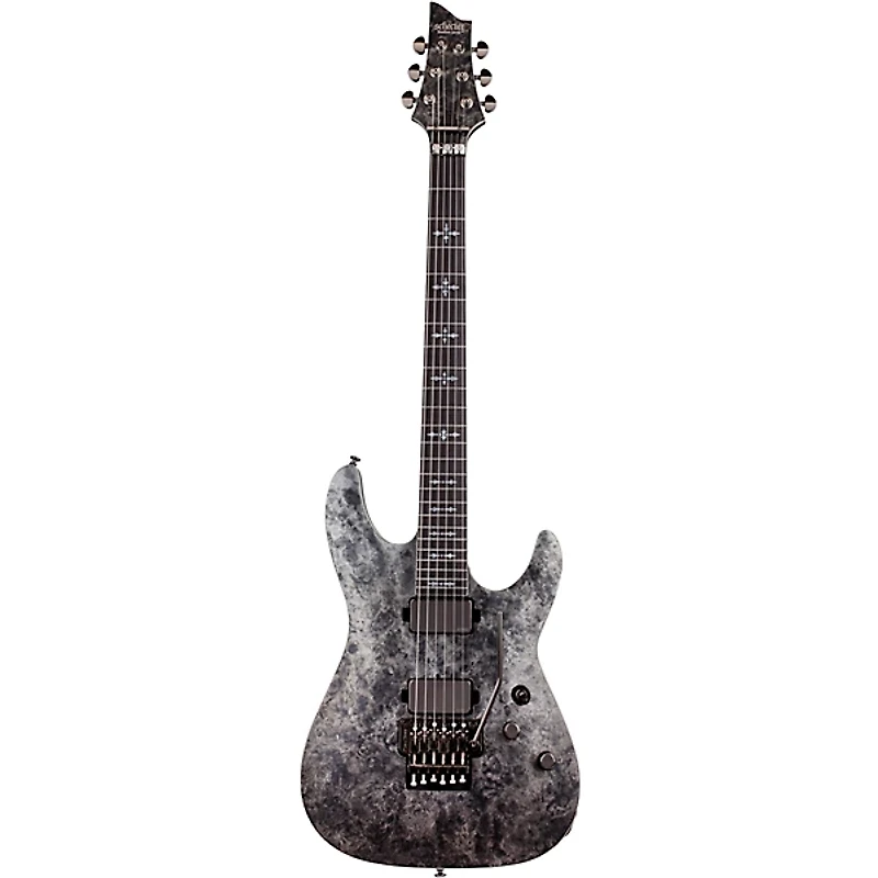 Schecter Guitar Research Ernie C C-1 Electric Guitar Black Reign