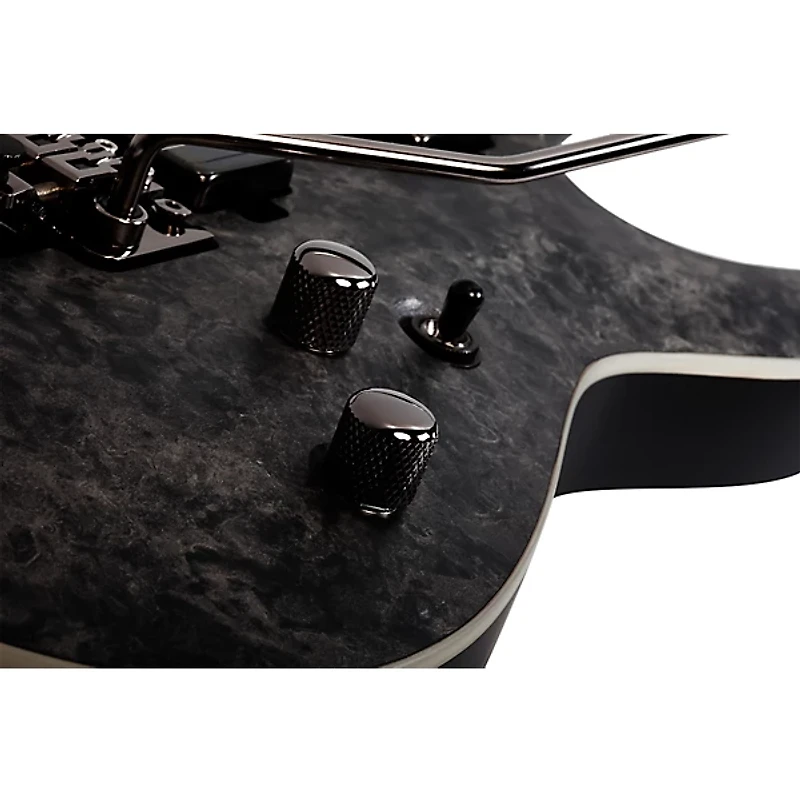 Schecter Guitar Research Ernie C C-1 Electric Guitar Black Reign