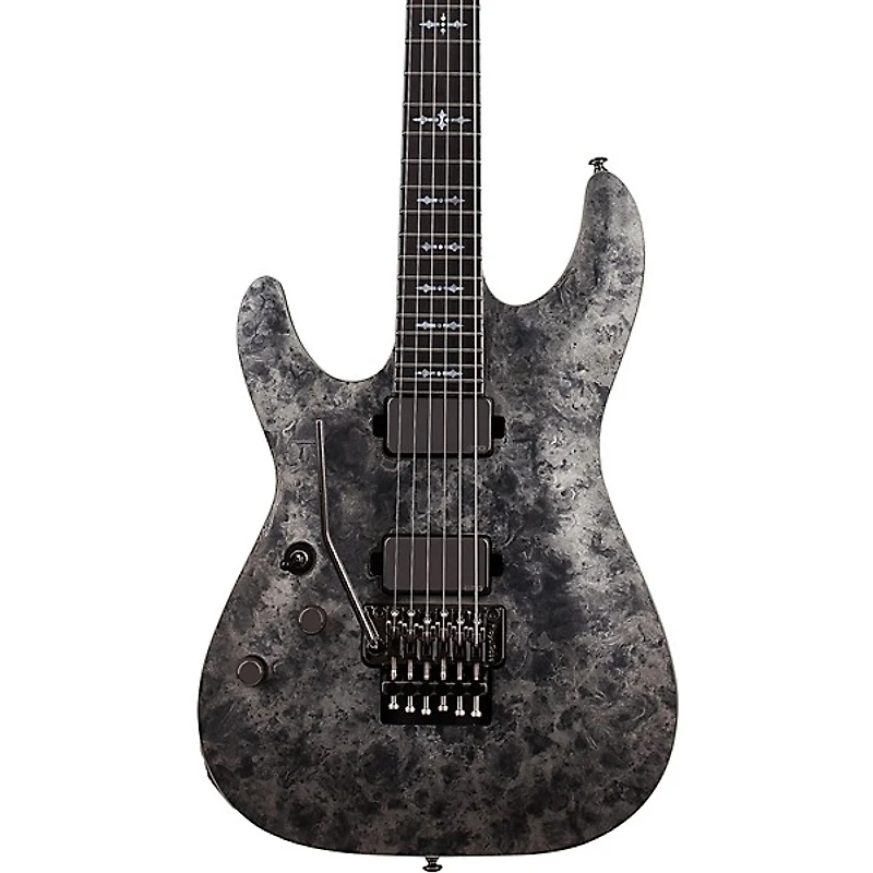 Schecter Guitar Research Ernie C C-1 Left Handed Electric Guitar Black Reign