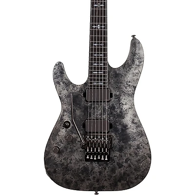 Schecter Guitar Research Ernie C C-1 Left Handed Electric Guitar Black Reign