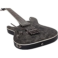 Schecter Guitar Research Ernie C C-1 Left Handed Electric Guitar Black Reign