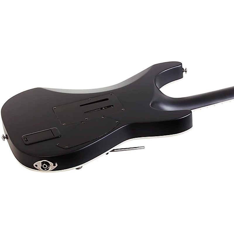 Schecter Guitar Research Ernie C C-1 Left Handed Electric Guitar Black Reign