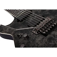 Schecter Guitar Research Ernie C C-1 Left Handed Electric Guitar Black Reign
