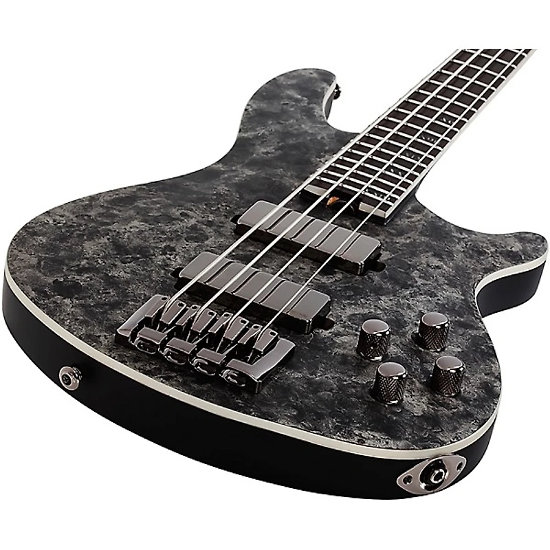 Schecter Guitar Research MVP C-4 Bass Black Reign