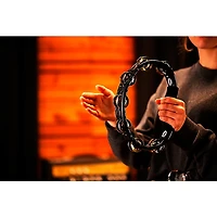 MEINL Traditional Handheld Molded ABS Tambourine Black