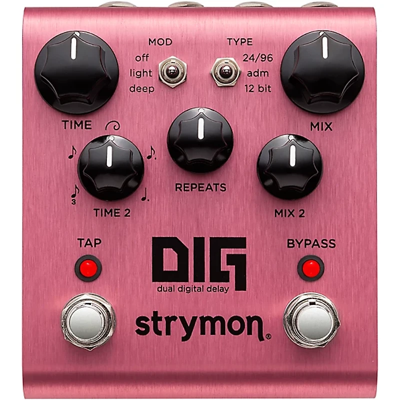 Strymon DIG Dual Digital Delay Effects Pedal Pink