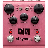 Strymon DIG Dual Digital Delay Effects Pedal Pink