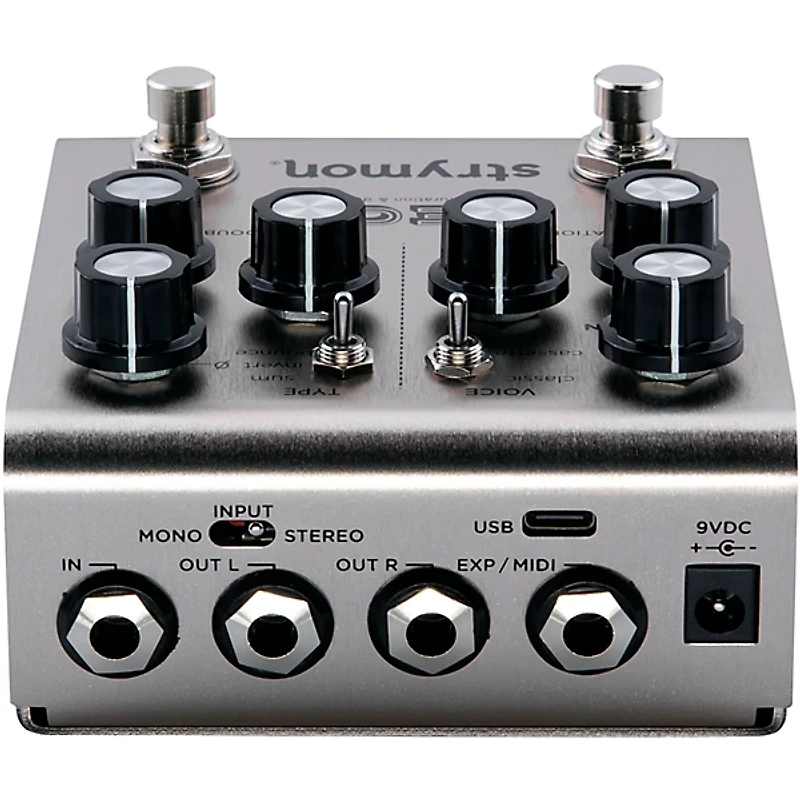 Strymon Deco V2 Tape Saturation & Doubletracker Delay Effects Pedal Silver