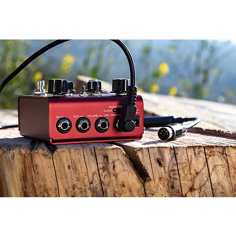 Strymon Compadre Dual Voice Compressor & Boost Effects Pedal Red