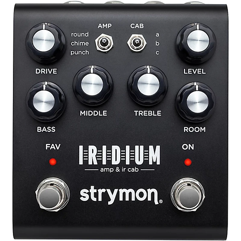 Strymon Iridium Amp and IR Cab Simulator Effects Pedal Black