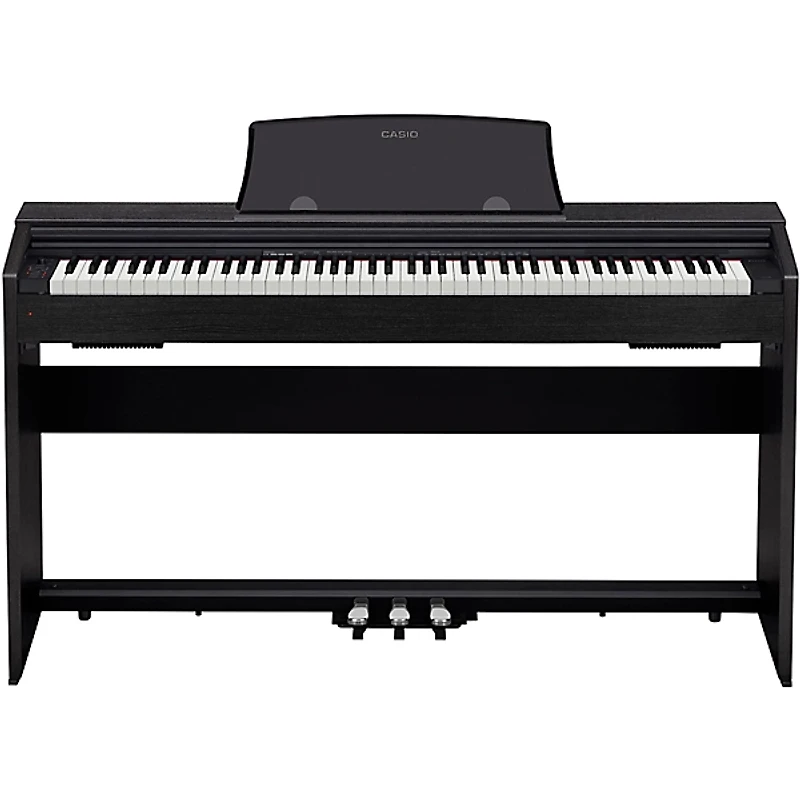Casio Privia PX-770 Digital Console Piano With CB7 Metal Bench Black