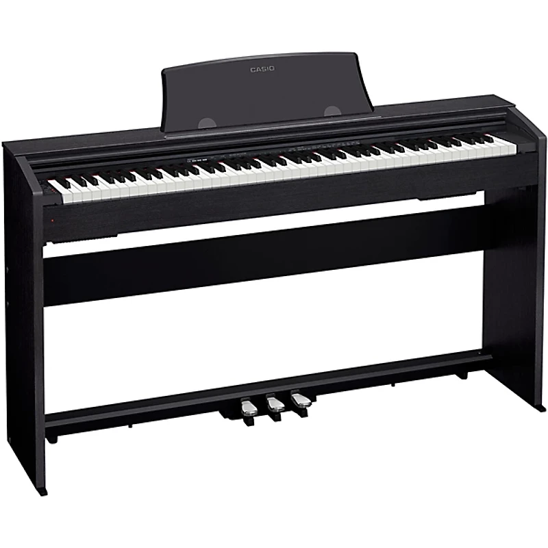 Casio Privia PX-770 Digital Console Piano With CB7 Metal Bench Black