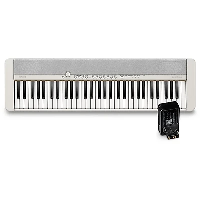 Casio Casiotone CT-S1 Portable Keyboard With WU-BT10 Bluetooth Adapter -