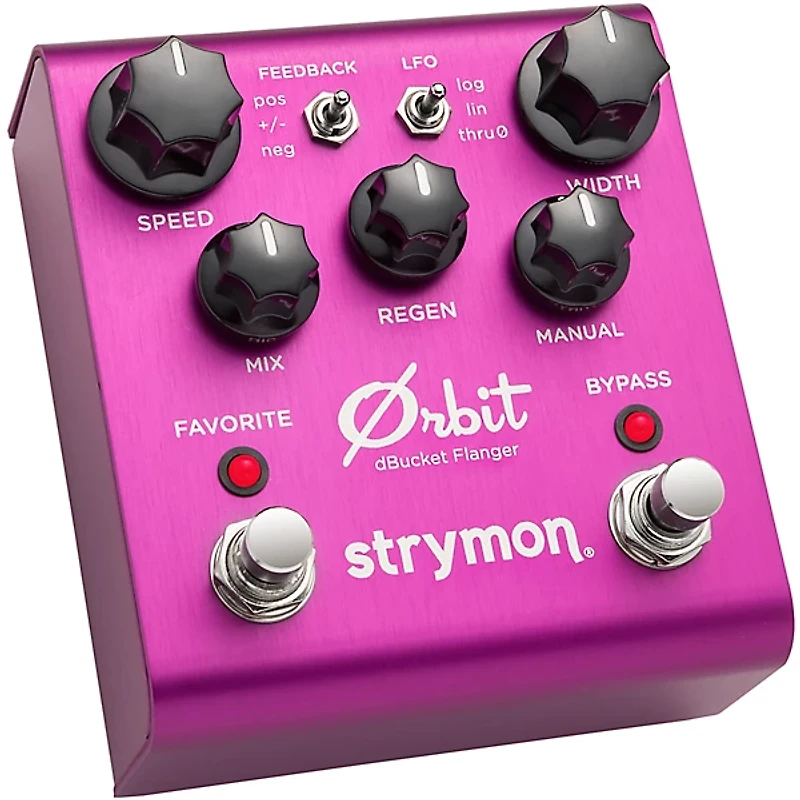 Strymon Orbit dBucket Flanger Effects Pedal Purple