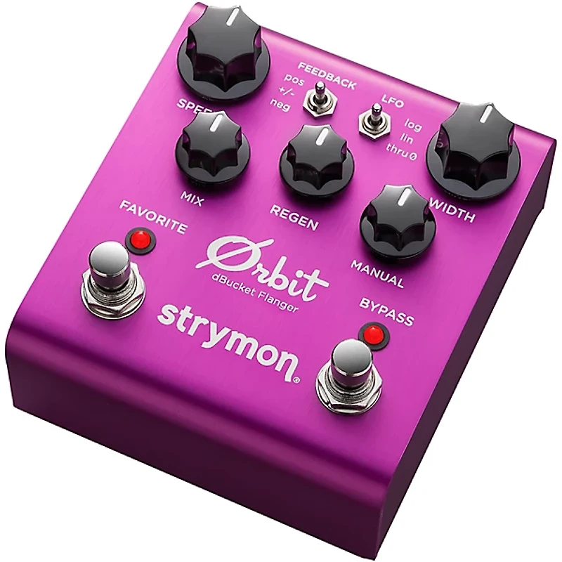Strymon Orbit dBucket Flanger Effects Pedal Purple