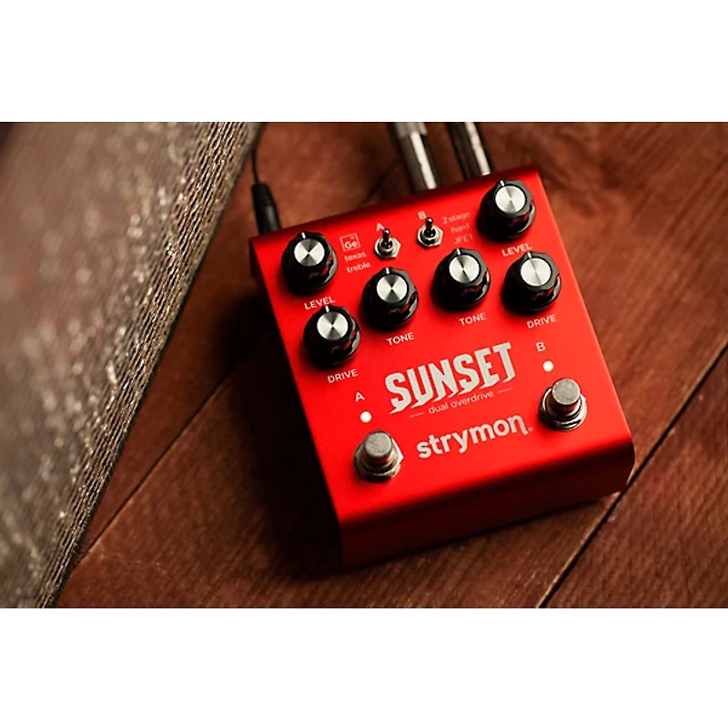 Strymon Sunset Dual Overdrive Effects Pedal Red
