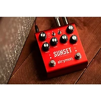 Strymon Sunset Dual Overdrive Effects Pedal Red