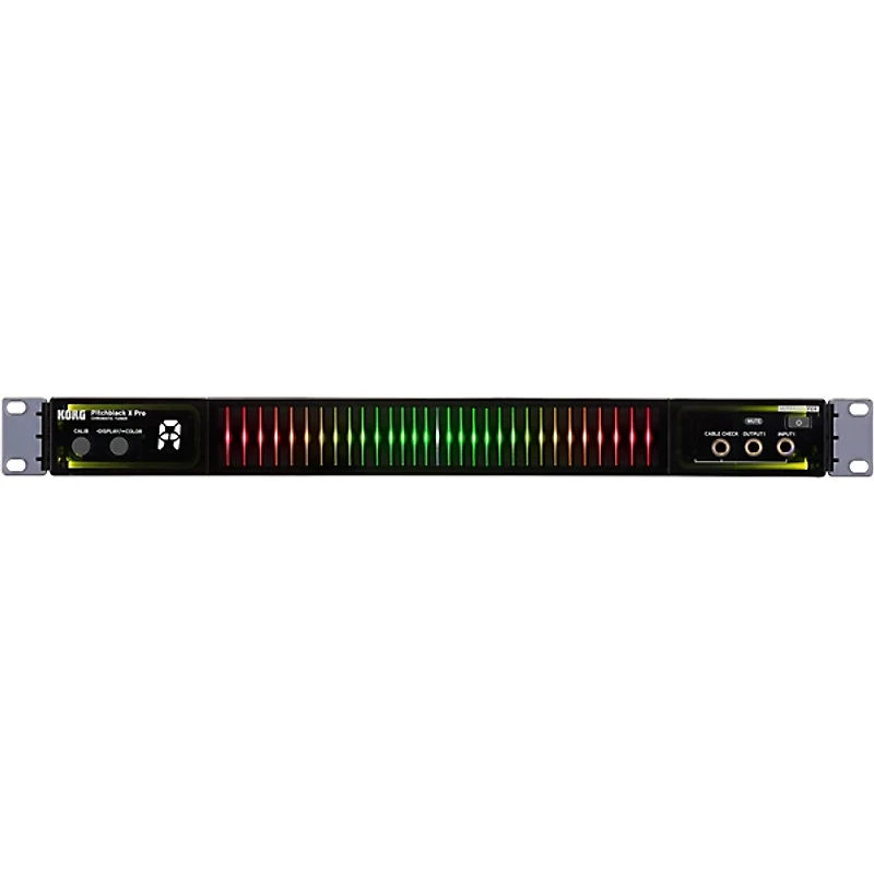 KORG Pitchblack X Pro Rack Tuner Black
