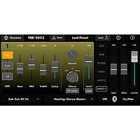 Harbinger VARI V4412 12" 625W Powered 2-Way Loudspeaker With Mixer, FX, App Control, Bluetooth, DSP & Smart Stereo