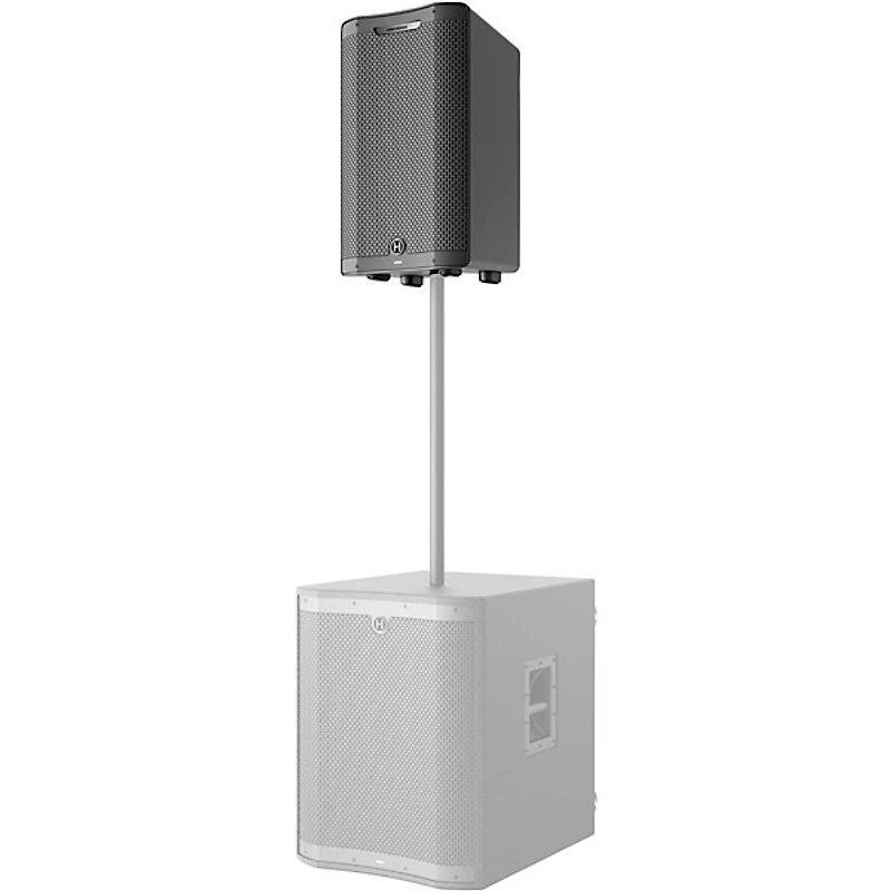 Harbinger VARI V4412 12" 625W Powered 2-Way Loudspeaker With Mixer, FX, App Control, Bluetooth, DSP & Smart Stereo