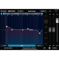 Harbinger VARI V4412 12" 625W Powered 2-Way Loudspeaker With Mixer, FX, App Control, Bluetooth, DSP & Smart Stereo