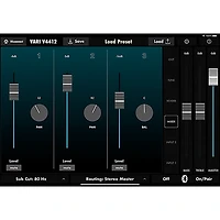 Harbinger VARI V4412 12" 625W Powered 2-Way Loudspeaker With Mixer, FX, App Control, Bluetooth, DSP & Smart Stereo