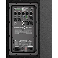 Harbinger VARI VR412 12" Powered 2-Way Loudspeaker With Wood Cabinet, Bluetooth, DSP and Tote Bag