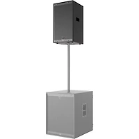 Harbinger VARI VR412 12" Powered 2-Way Loudspeaker With Wood Cabinet, Bluetooth, DSP and Tote Bag