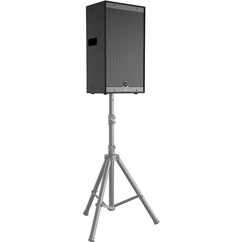 Harbinger VARI VR412 12" Powered 2-Way Loudspeaker With Wood Cabinet, Bluetooth, DSP and Tote Bag