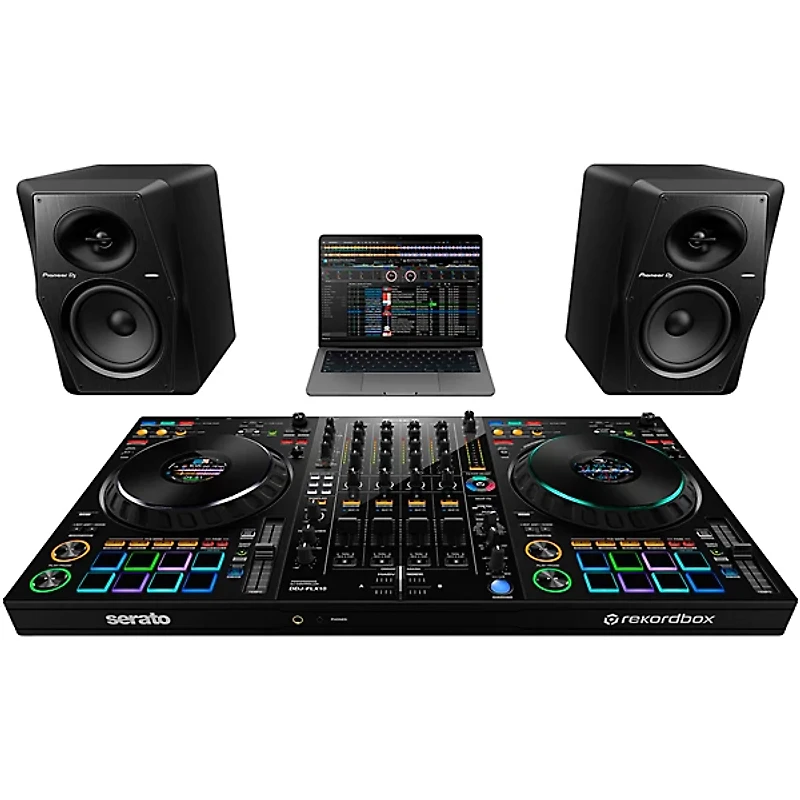 Pioneer DJ DDJ-FLX10 4-Channel Performance DJ Controller for rekordbox DJ and Serato DJ Pro Black
