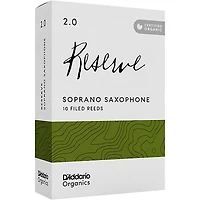 D'Addario Woodwinds Reserve, Soprano Saxophone Reeds - Box of 10