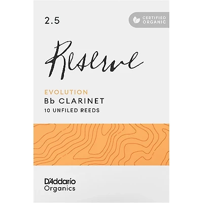 D'Addario Woodwinds Reserve Evolution, Bb Clarinet - Box of 10