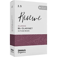 D'Addario Woodwinds Reserve Classic, Bb Clarinet Reed - Box of 10
