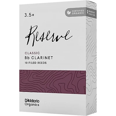 D'Addario Woodwinds Reserve Classic, Bb Clarinet Reed