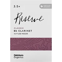 D'Addario Woodwinds Reserve Classic, Bb Clarinet Reed - Box of 10