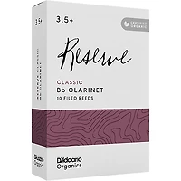 D'Addario Woodwinds Reserve Classic, Bb Clarinet Reed - Box of 10