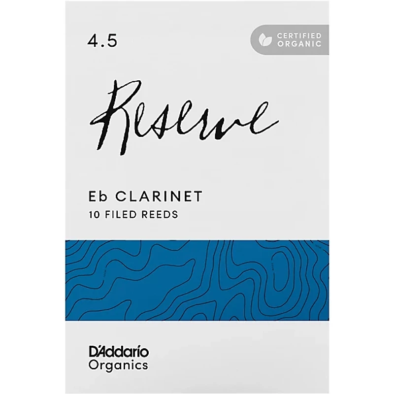 D'Addario Woodwinds Reserve, Eb Clarinet Reeds - Box Of 10