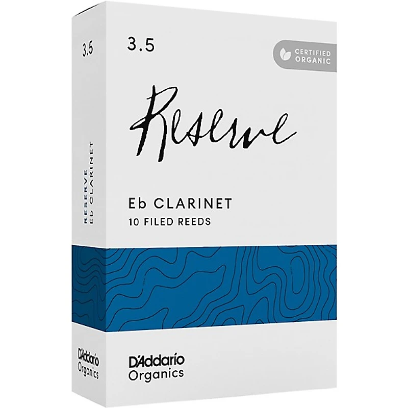 D'Addario Woodwinds Reserve, Eb Clarinet Reeds - Box Of 10