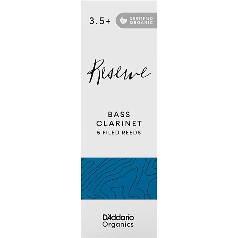 D'Addario Woodwinds Reserve, Bass Clarinet Reeds