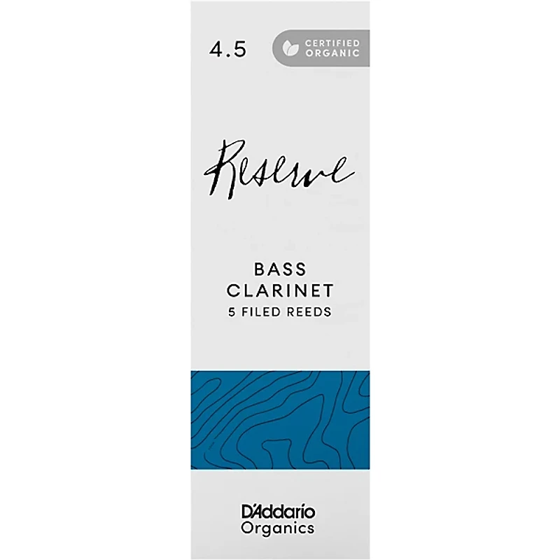 D'Addario Woodwinds Reserve, Bass Clarinet Reeds