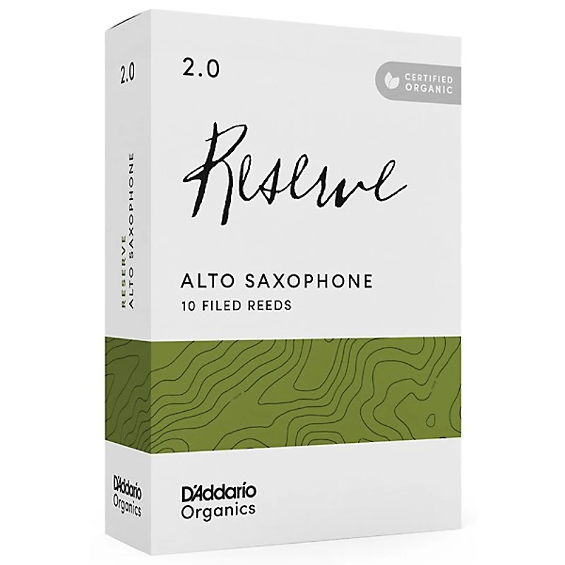 D'Addario Woodwinds Reserve, Alto Saxophone - Box of 10