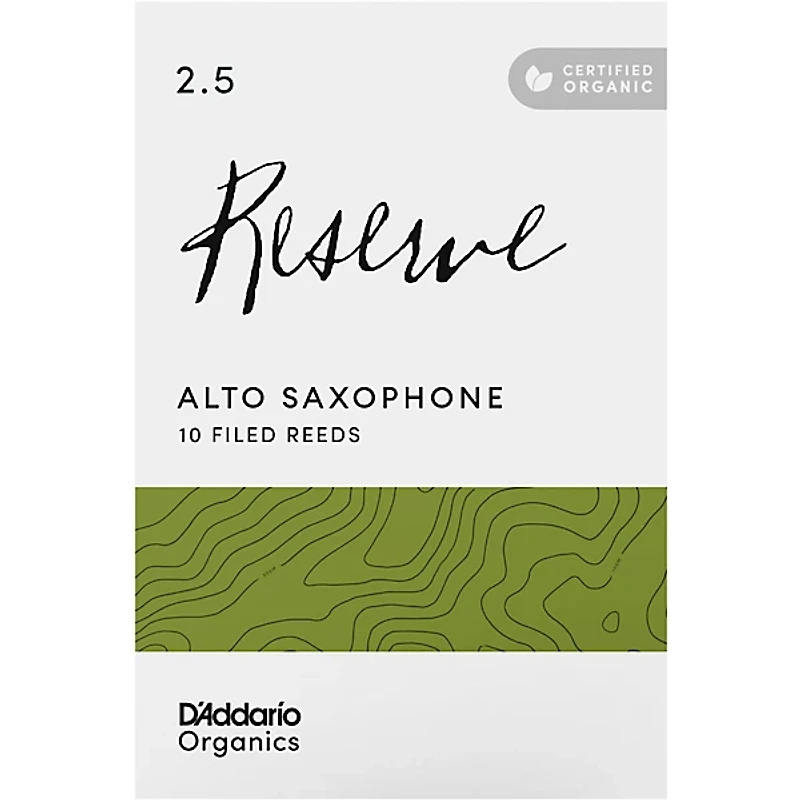 D'Addario Woodwinds Reserve, Alto Saxophone - Box of 10