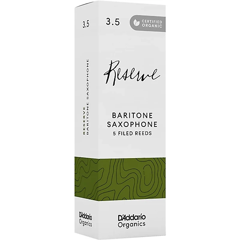 D'Addario Woodwinds Reserve, Baritone Saxophone - Box of 5