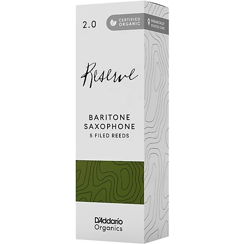 D'Addario Woodwinds Reserve, Baritone Saxophone - Box of 5