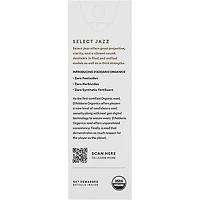 D'Addario Woodwinds Select Jazz, Tenor Saxophone Reeds - Filed,Box of 5